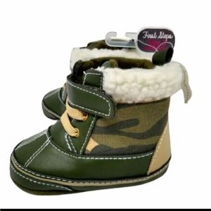 First Steps Baby Camo Boots